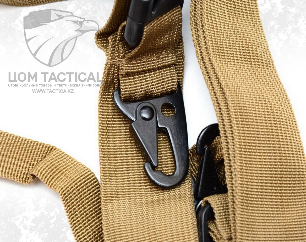 Оружейный ремень 3х точечный Pantac Tactical 2(Khaki)